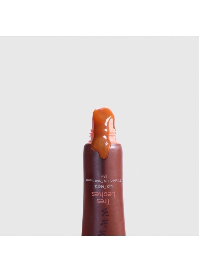 Mother Naked Tres Leches Lip Treat | 15ml | Nude Beige Glossy Tint | Sweet Cream Flavour | Vitamin E - Image 3